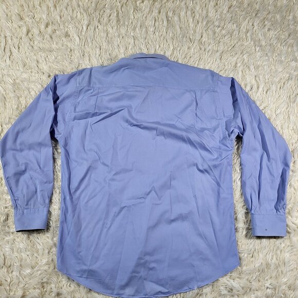 Burberry London Button Down Long Sleeve Blue Shirt - Size M - Picture 11 of 16